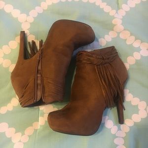 Fringe Booties